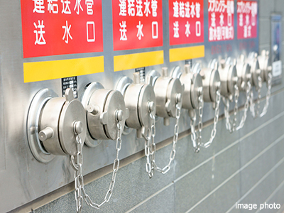 連結送水管イメージ｜ザ・パークハウス月島ディアスタ